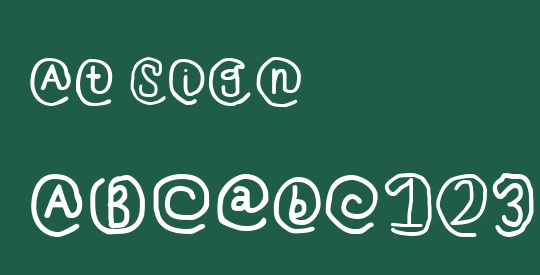 At Sign