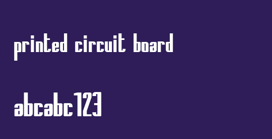 Printed Circuit Board