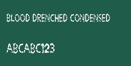 Blood Drenched Condensed