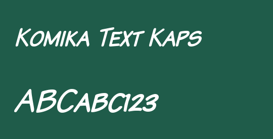 Komika Text Kaps