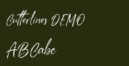 Cutterlines DEMO