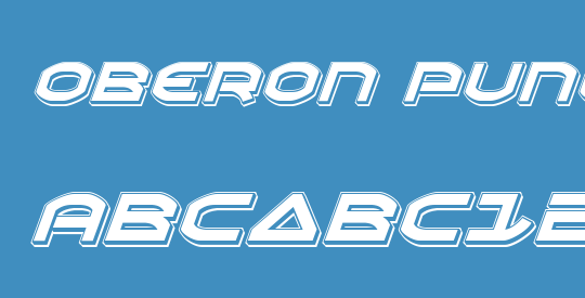 Oberon Punch Italic