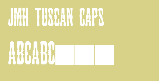 JMH Tuscan CAPS