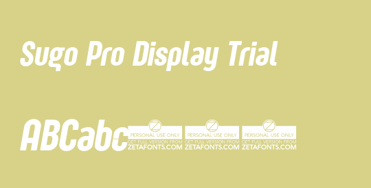 Sugo Pro Display Trial