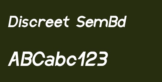 Discreet SemBd