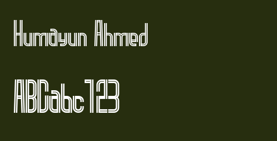 Humayun Ahmed