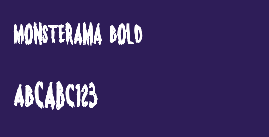 Monsterama Bold