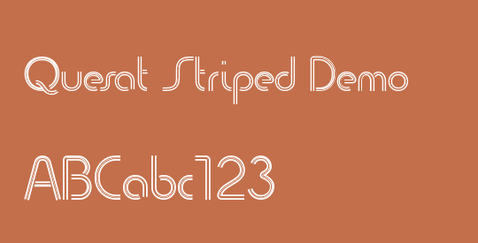 Quesat Striped Demo