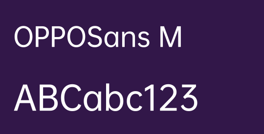 OPPOSans M