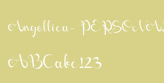 Angellica- PERSONAL USE
