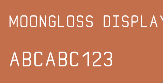 MoonGloss Display Medium