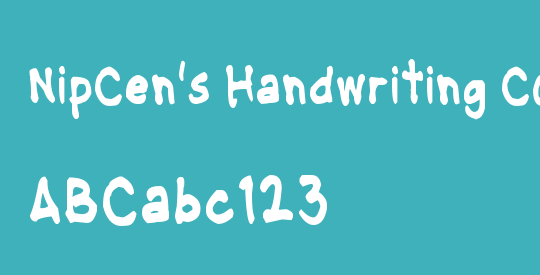 NipCen's Handwriting CondBd