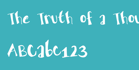 The Truth of a Thousand Lies