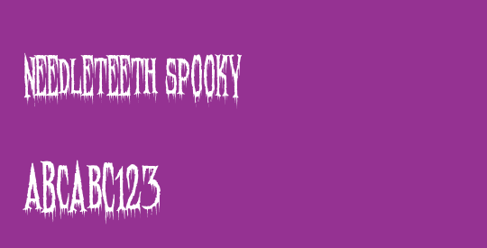 Needleteeth Spooky