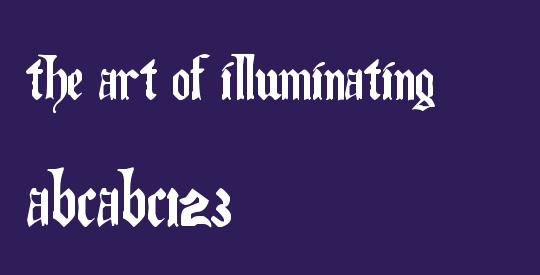 The Art of Illuminating