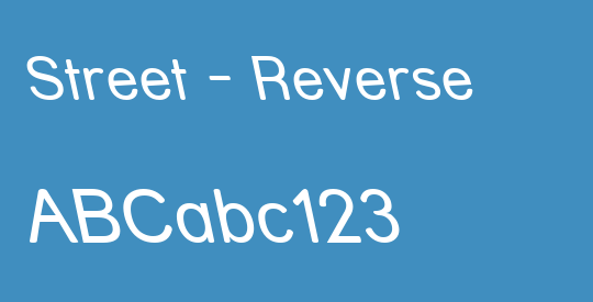 Street - Reverse