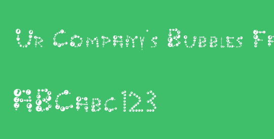 Ur Company's Bubbles Fantasy