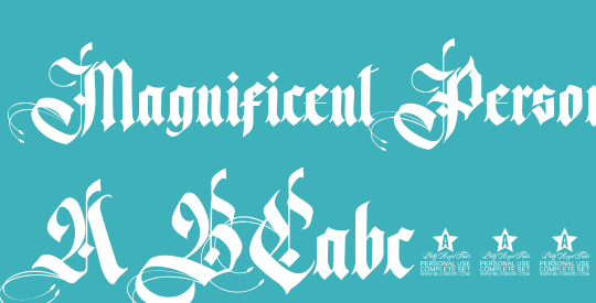 Magnificent Personal Use