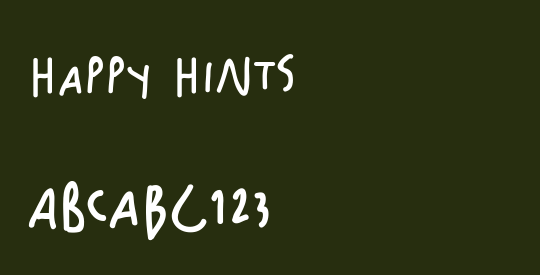 Happy Hints