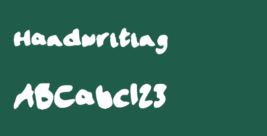 Handwriting