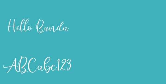 Hello Bunda