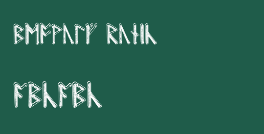 Beowulf Runic