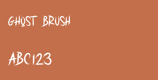 GHOST BRUSH