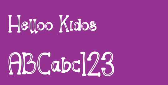 Helloo Kidos