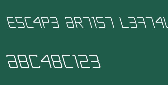 Escape Artist Leftalic