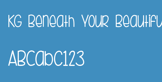 KG Beneath Your Beautiful Chunk