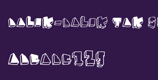 BALOK-balok TAK sempurna