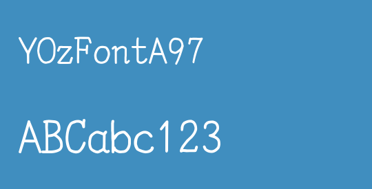 YOzFontA97