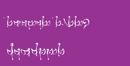Tengwar Teleri