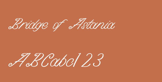 Bridge of Astania