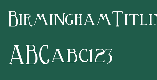 BirminghamTitling