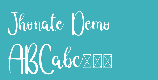 Jhonate Demo