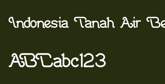 Indonesia Tanah Air Beta