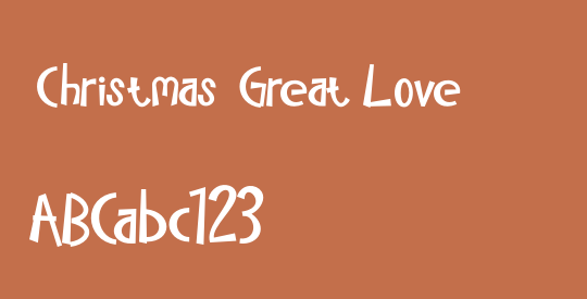Christmas Great Love