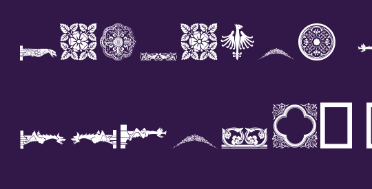 Medieval Dingbats