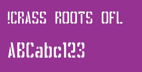 !CRASS ROOTS OFL