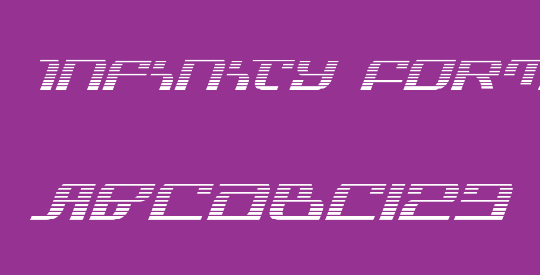 Infinity Formula Gradient Italic