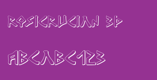 Rosicrucian 3D