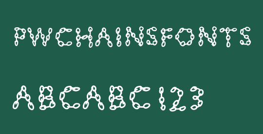 PWChainsfonts