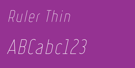 Ruler Thin