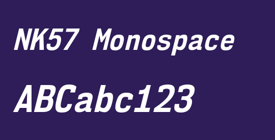 NK57 Monospace