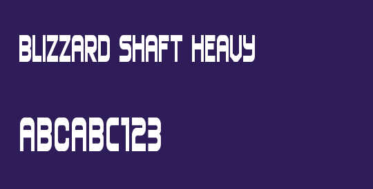 Blizzard Shaft Heavy