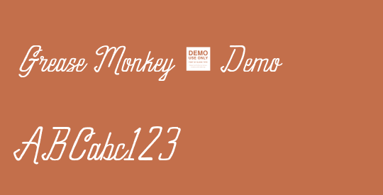 Grease Monkey - Demo