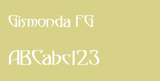 Gismonda FG