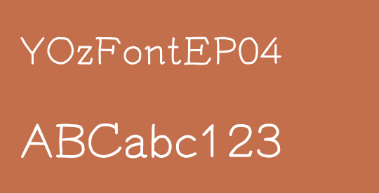 YOzFontEP04