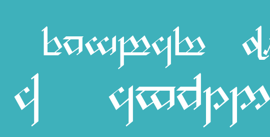 Tengwar Noldor-1